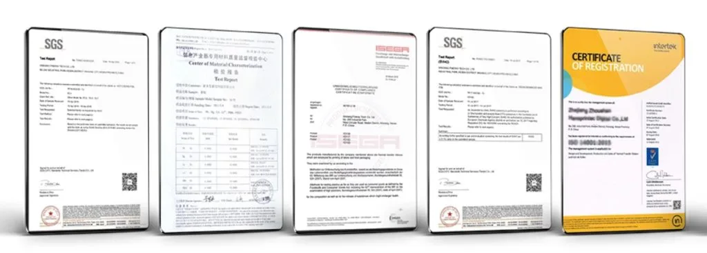 Certification