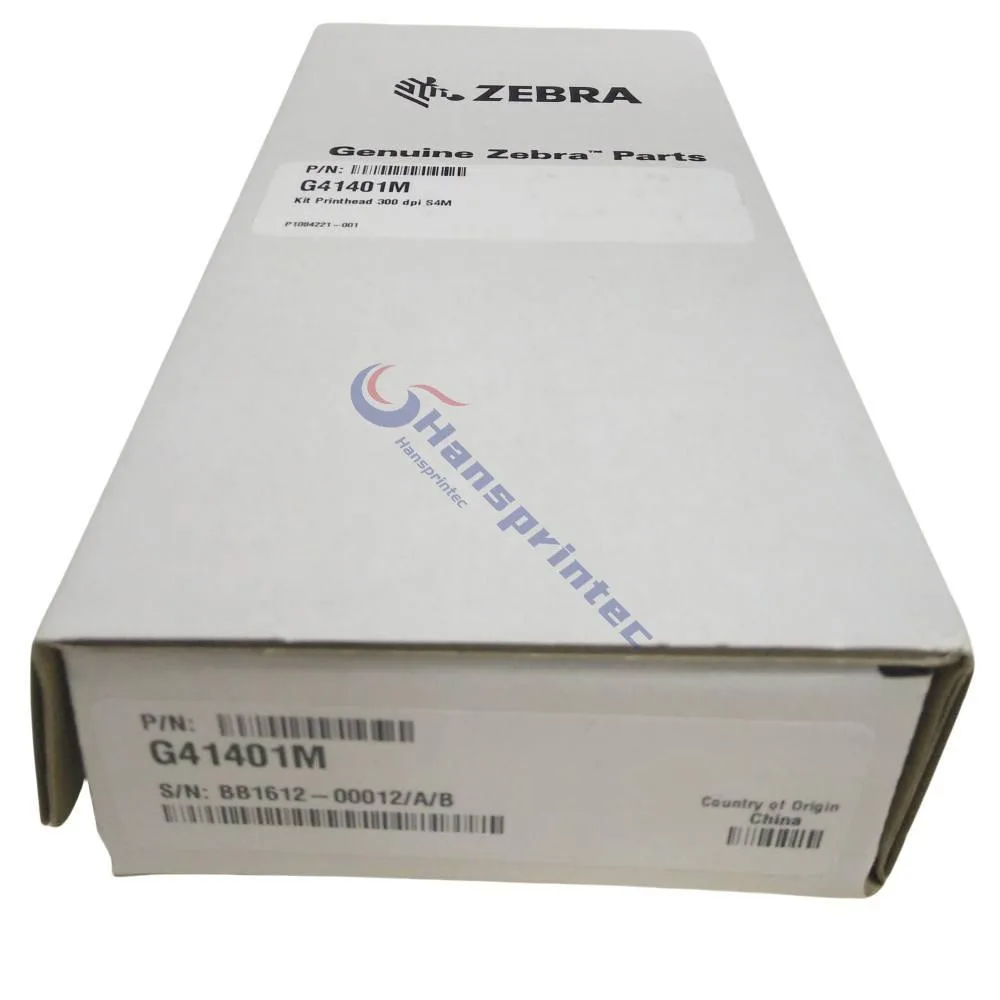 Original Printhead G41401M for Zebra S4M 300dpi