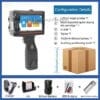 handheld barcode printer