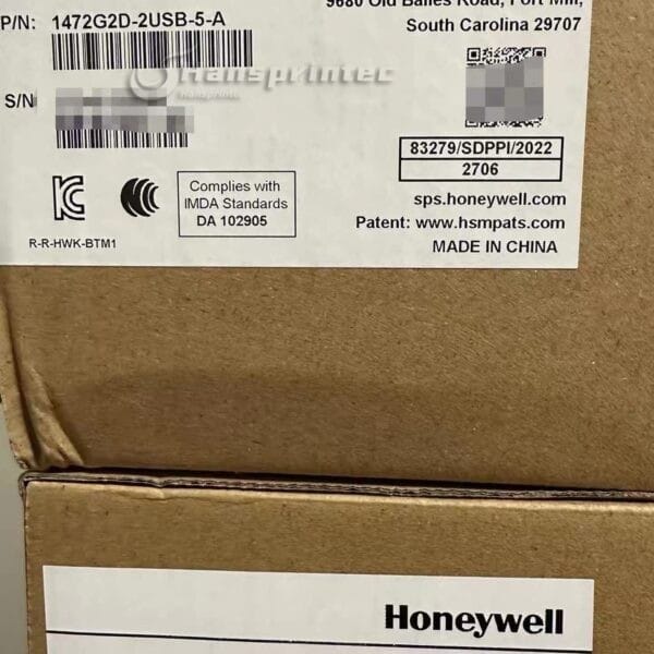 Honeywell 1472G 2D Barcode Scanner (1472G2D-2USB-5-A)