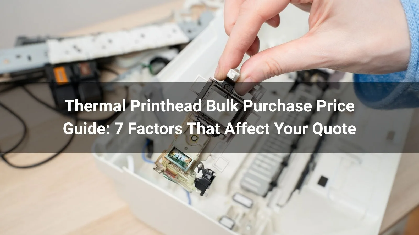 Thermal Printhead Bulk Purchase Price Guide: 7 Factors That Affect Your Quote